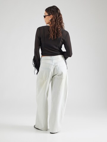 Monki Baggy Τζιν σε μπλε