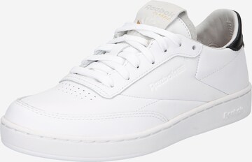 Sneaker low 'Club C' de la Reebok pe alb: față