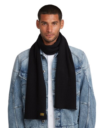 Écharpe G-STAR en noir : devant