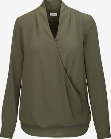 Chemisier 'Schwarze Rose' SEIDENSTICKER en vert : devant