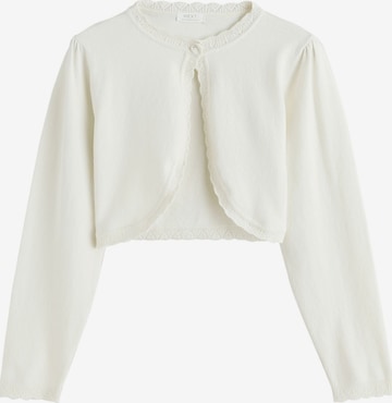 Next Neuletakki värissä beige: etupuoli