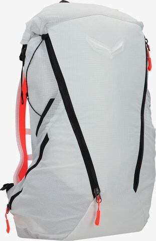 SALEWA Sports Backpack 'Pedroc Pro' in White: front