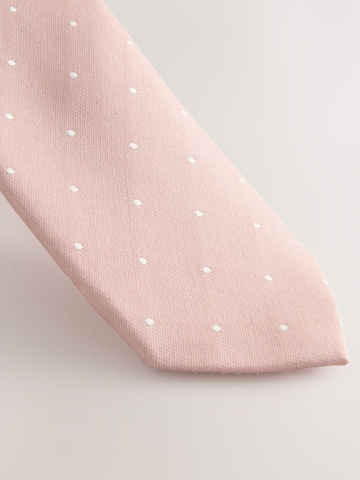 Cravate Next en rose