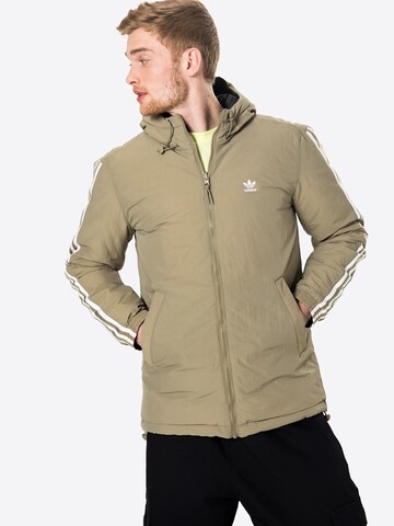 ADIDAS ORIGINALS Jacke in Grün: predná strana