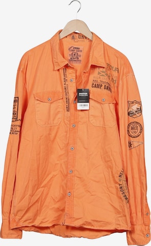 CAMP DAVID Hemd XXXL in Orange: Vorderseite