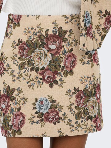 JDY - Falda 'JDYFLOLA' en beige