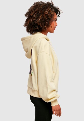 Felpa 'Love Teddy' di Merchcode in giallo