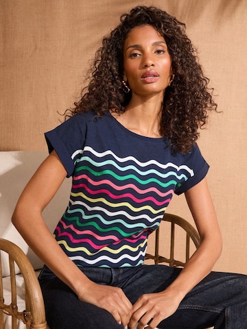 love & roses Shirt in Blue