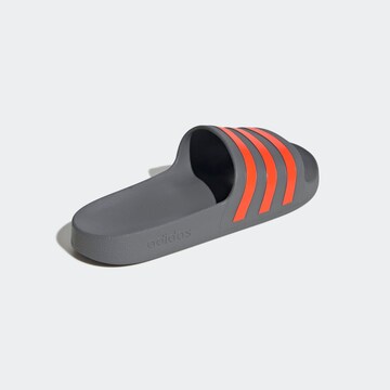 ADIDAS PERFORMANCE T-Bar Sandals 'Adilette Aqua' in Grey