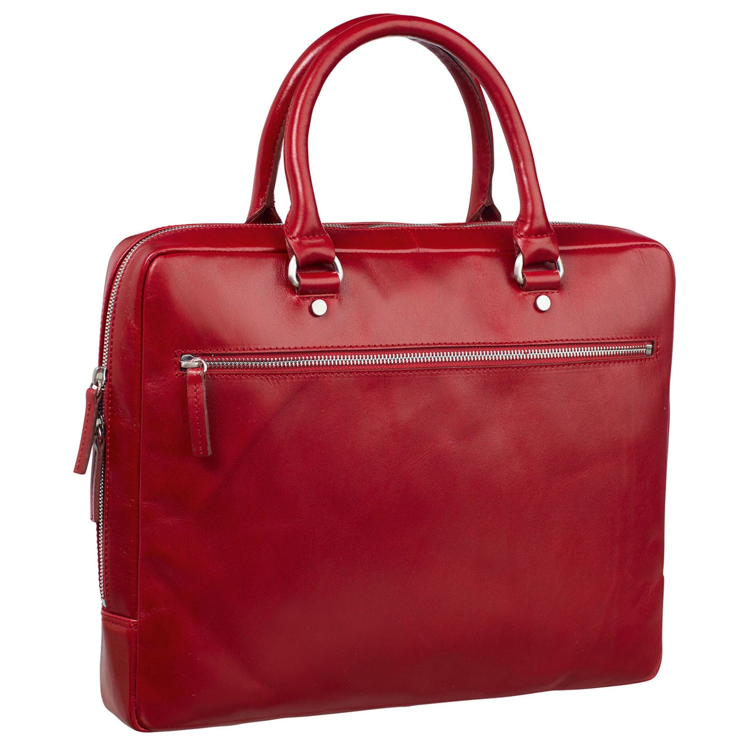 LEONHARD HEYDEN Aktentasche 'Cambridge' in Rot: Vorderseite