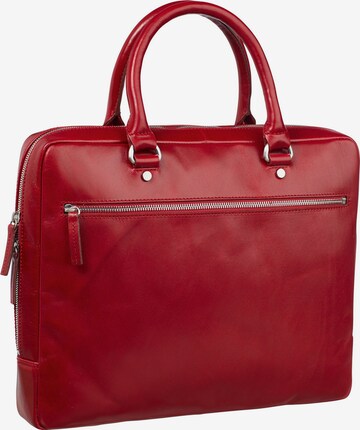 Borsa portadocumenti 'Cambridge' di LEONHARD HEYDEN in rosso: frontale