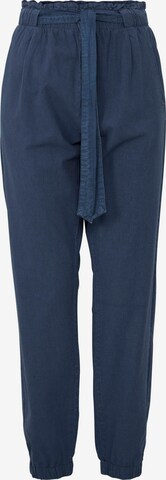 Oxmo Pleat-Front Pants 'Lennja' in Blue: front
