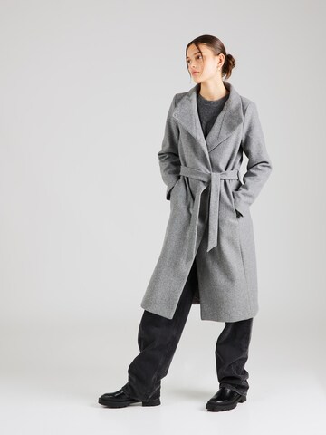 ONLY Between-Seasons Coat 'EMMA' in Grey: front