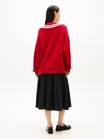 Pull-over TOMMY HILFIGER en rouge