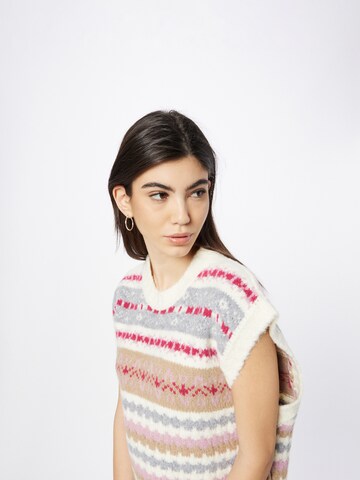 UNITED COLORS OF BENETTON Sweater in Beige