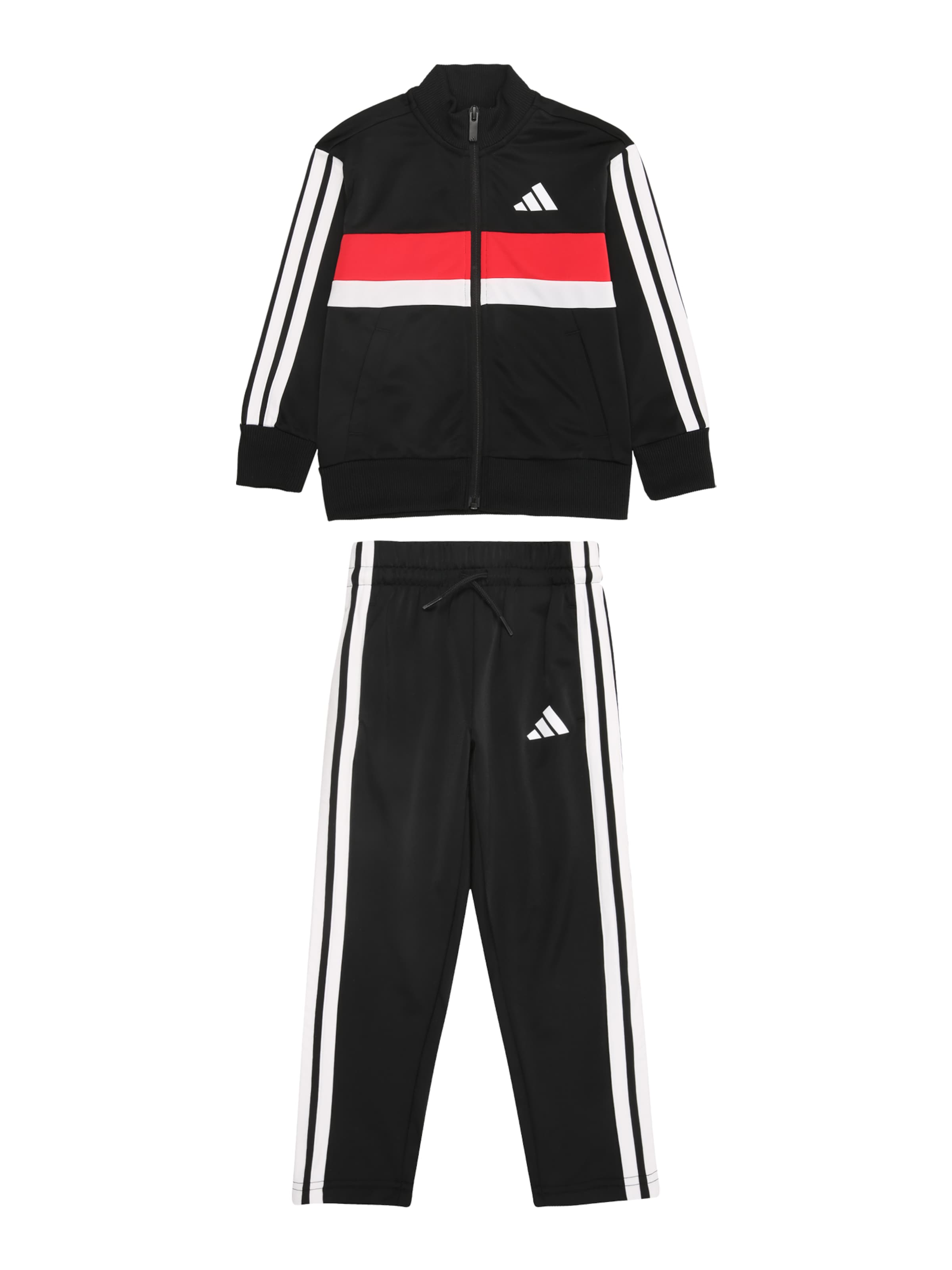 ADIDAS SPORTSWEAR Φόρμα 'Seasonal Essentials Tiberio' σε μαύρο: μπροστά