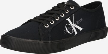 Calvin Klein Jeans Sneakers laag in Zwart: voorkant