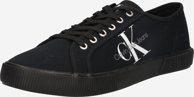 Calvin Klein Jeans Låg sneaker i svart / vit, Produktvy