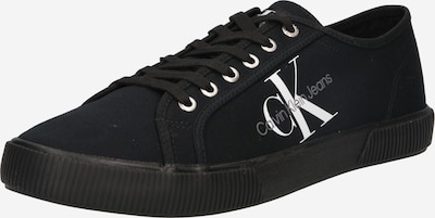 Calvin Klein Jeans Baskets basses en noir / blanc, Vue avec produit