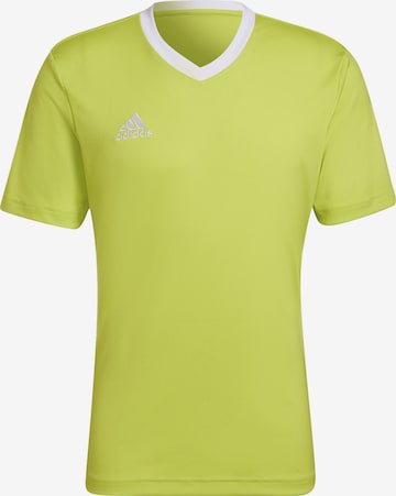 ADIDAS SPORTSWEAR Performance Shirt 'Entrada 22' in Yellow: front