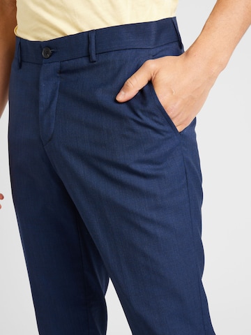 Lindbergh - Regular Calças chino 'Superflex' em azul