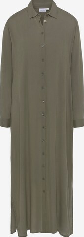 LASCANA Shirt Dress in Green: front