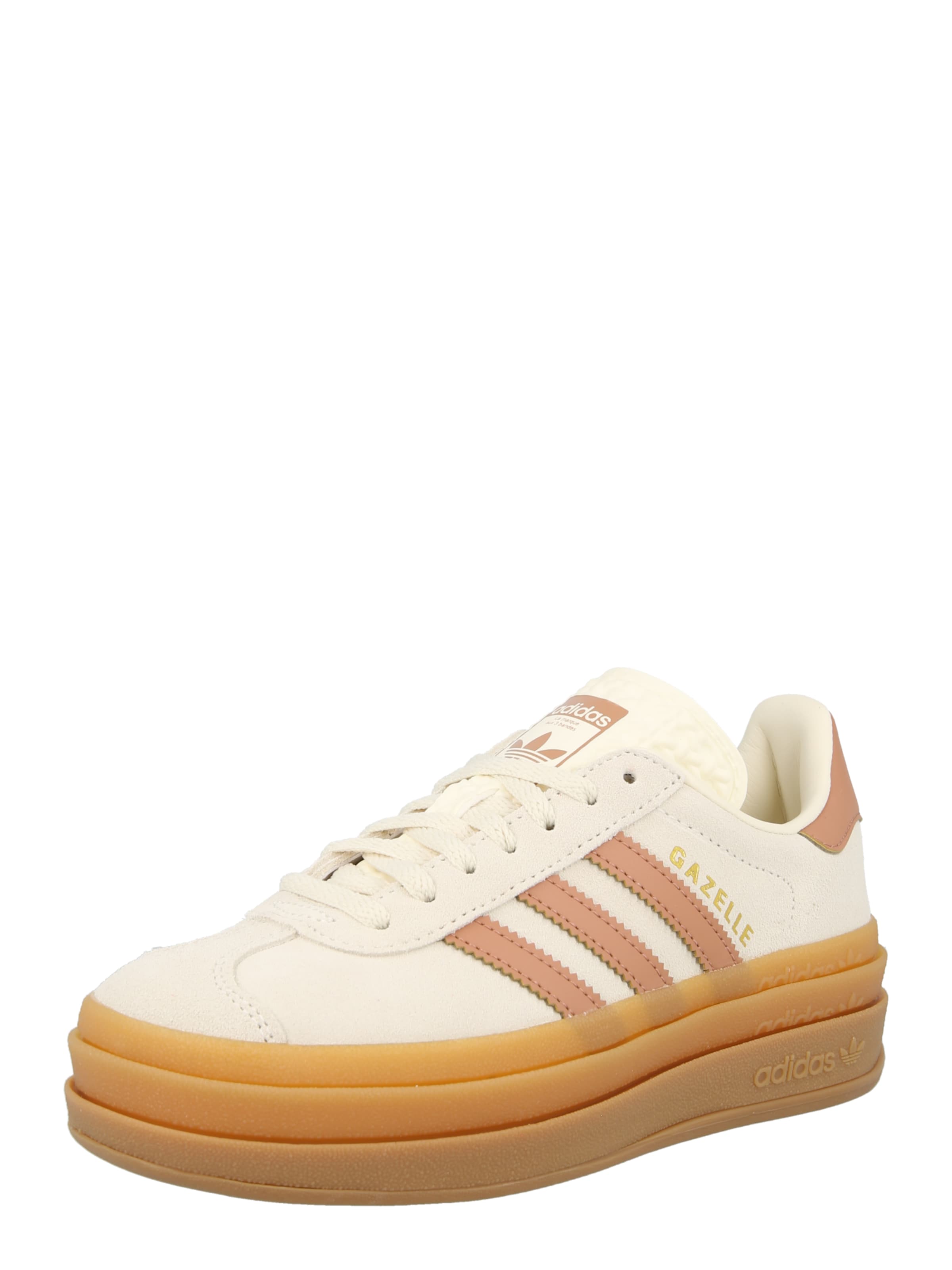 ADIDAS ORIGINALS Trampki 'Gazelle Bold' w kolorze biały: przód