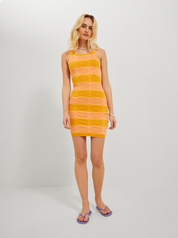 JJXX Knit dress 'Nori' in Orange