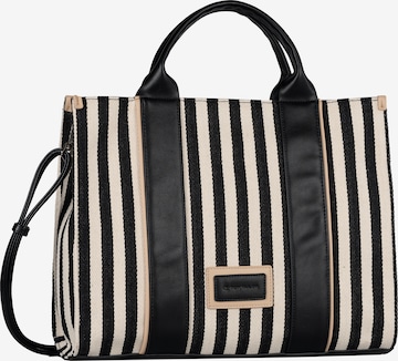 TOM TAILOR Shopper 'Malie' in Beige: front