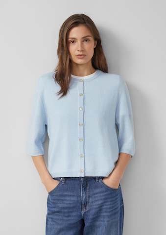 s.Oliver Gebreid vest in Blauw