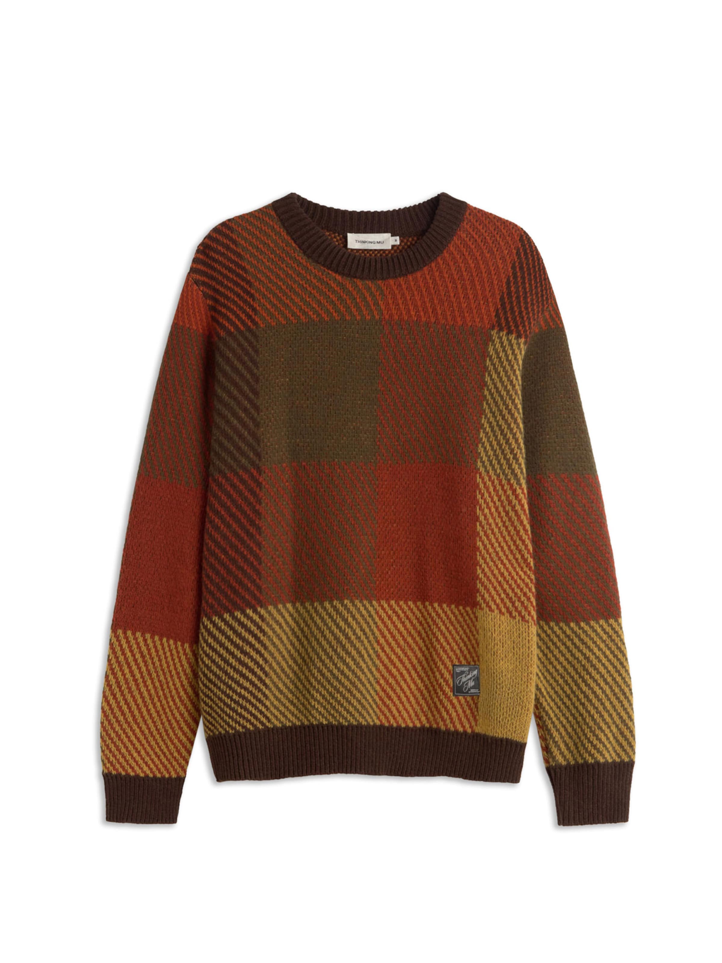 Thinking MU Neulepaita 'Khem' värissä ruskea: etupuoli