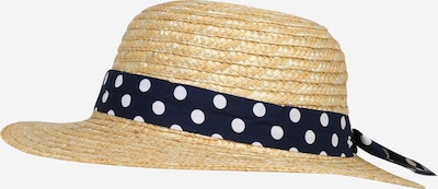 Pălărie MAXIMO pe bej amestecat / bleumarin / alb, Vizualizare produs