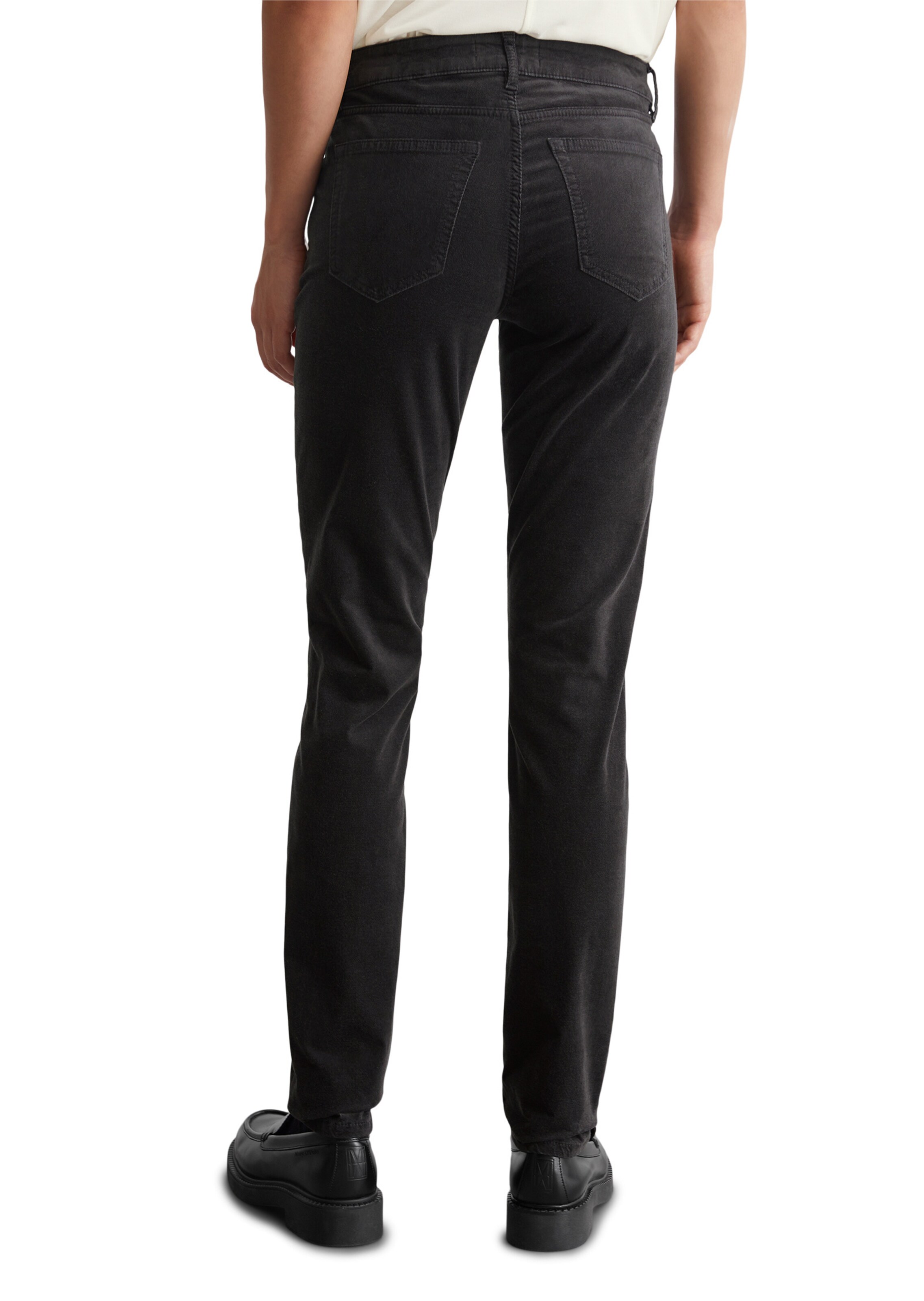 Slimfit Pantaloni 'Lulea' di Marc O'Polo in grigio