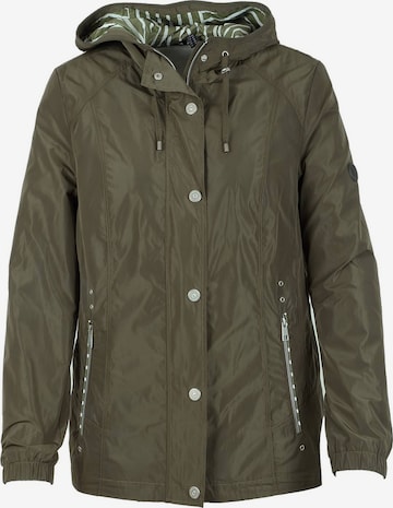 Barbara Lebek Between-Season Jacket in Green: front