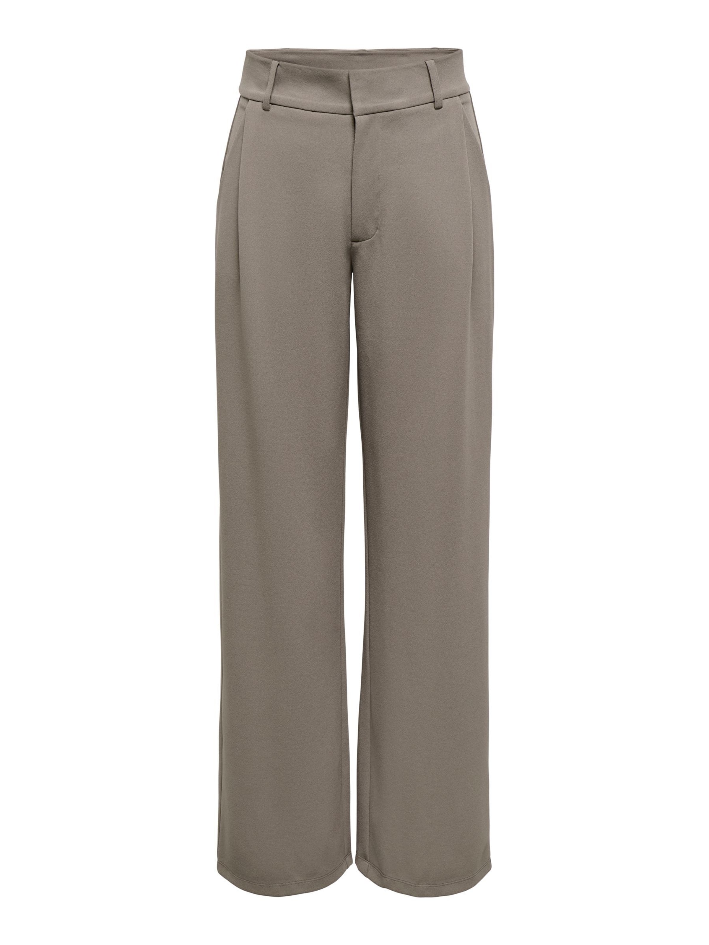 JDY - Pantalón plisado 'JDYGEGGO' en marrón: frente
