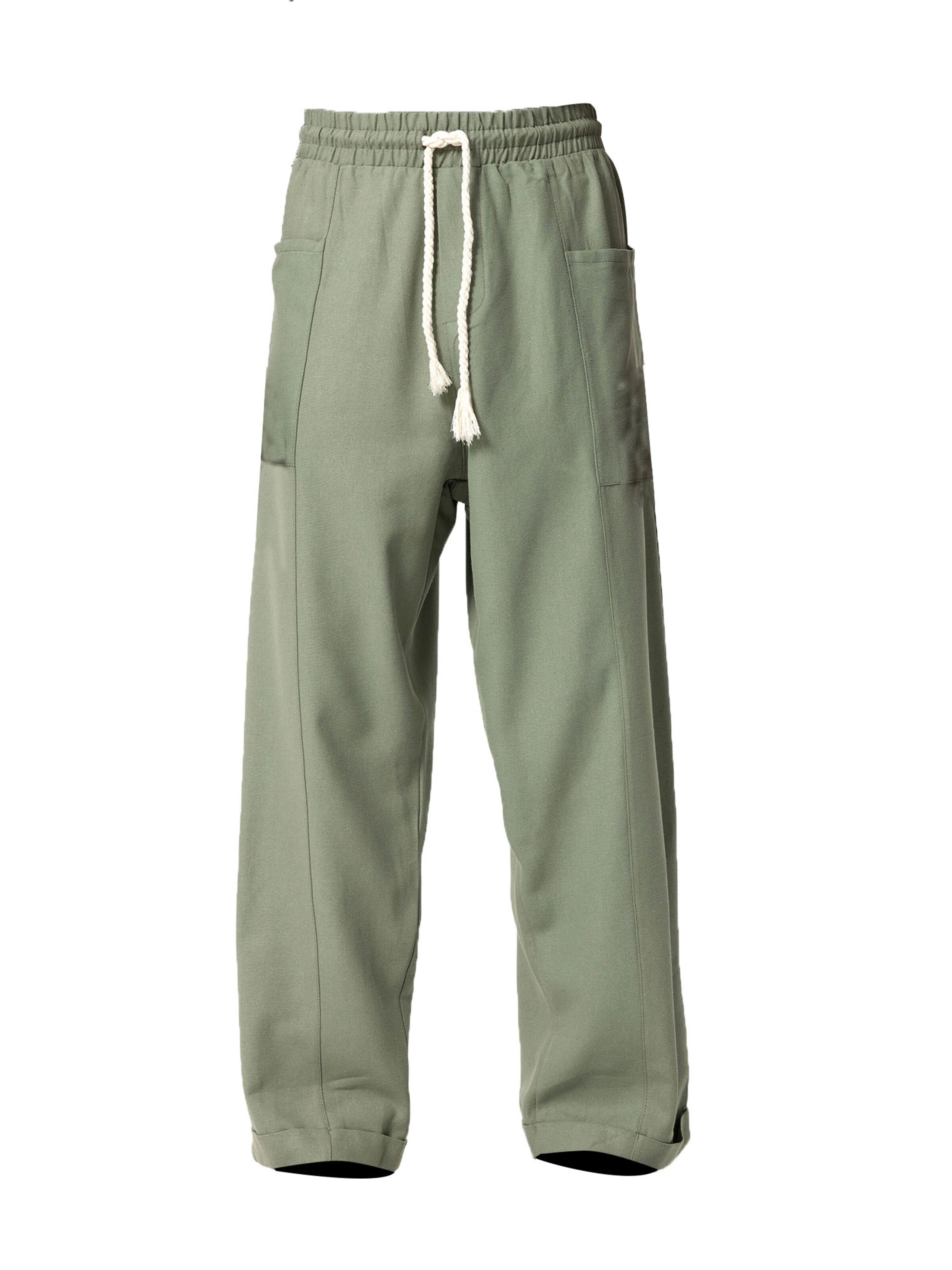 Pantalon VAMOS CLO en vert : devant