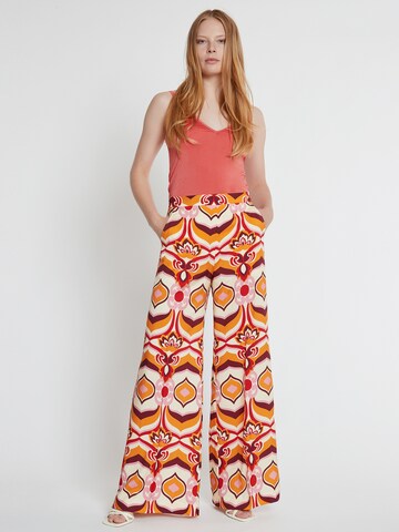 Ana Alcazar Wide Leg Hose in Orange