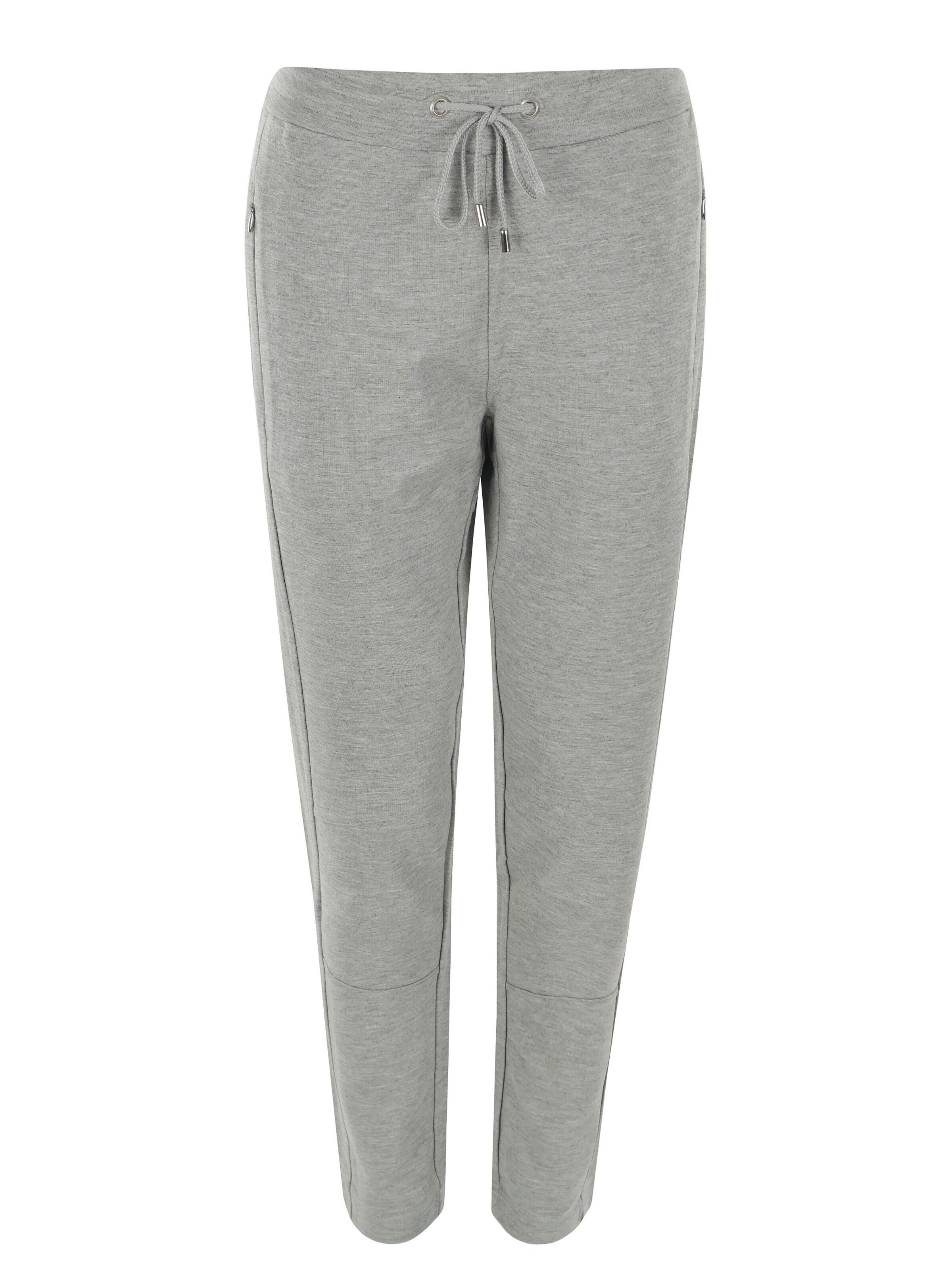 HAJO Tapered Funktionshose 'HAJ-80025' in Grau: Vorderseite
