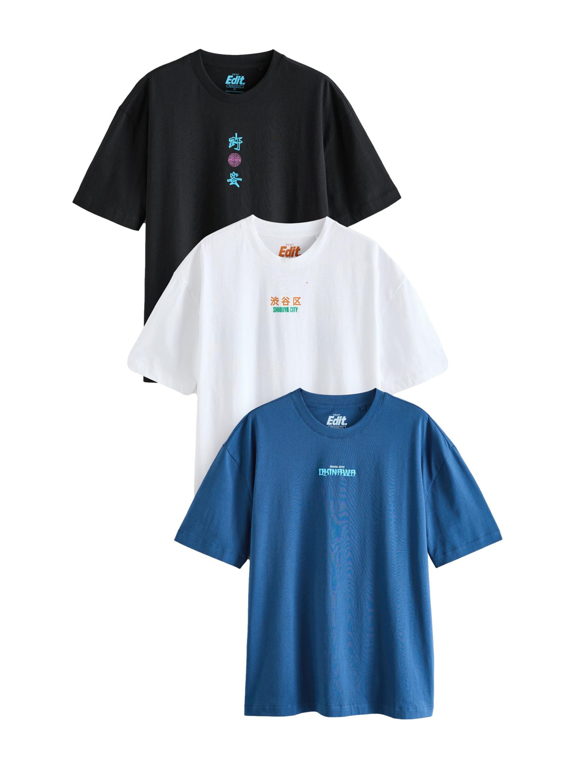 Next Tričko – modrá: přední strana