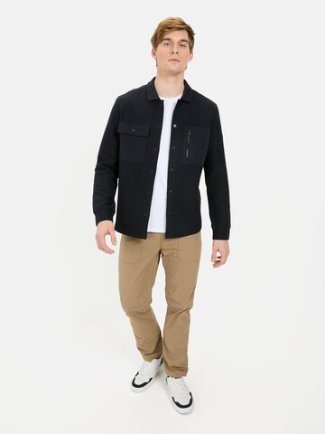 CAMEL ACTIVE Sweat-Overshirt mit Brusttaschen in Blau