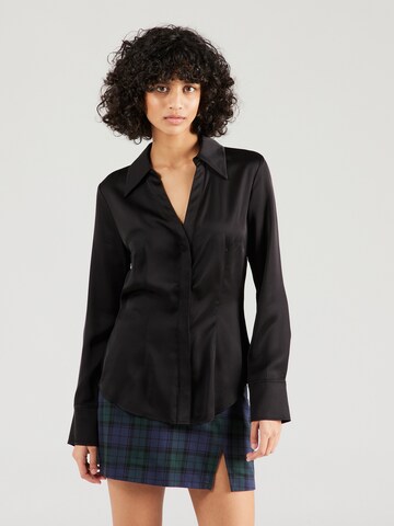 UNITED COLORS OF BENETTON Blouse in Black: front