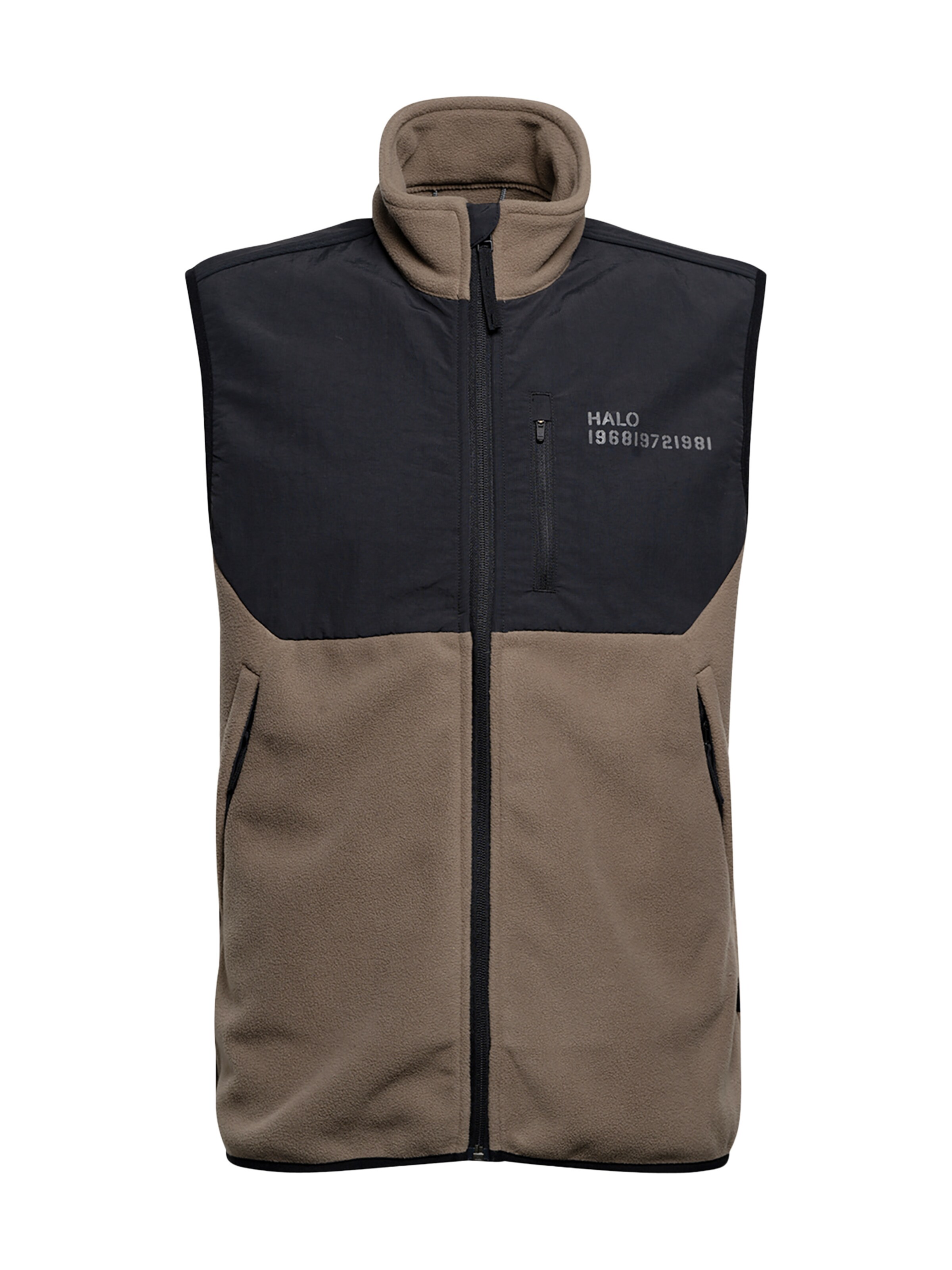 HALO Vest in Brown: front