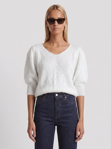 Pullover 'Koa' di americandreams in bianco