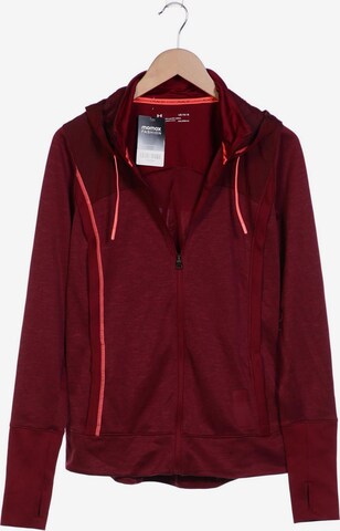 UNDER ARMOUR Kapuzenpullover L in Rot: predná strana