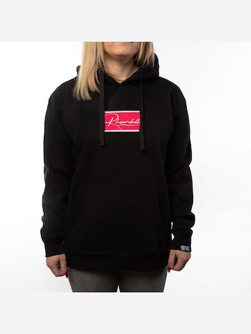 Rheinrebell Sweatshirt 'Hoodie Black'‌‌‌‌‌‌‌‌‌ in Schwarz