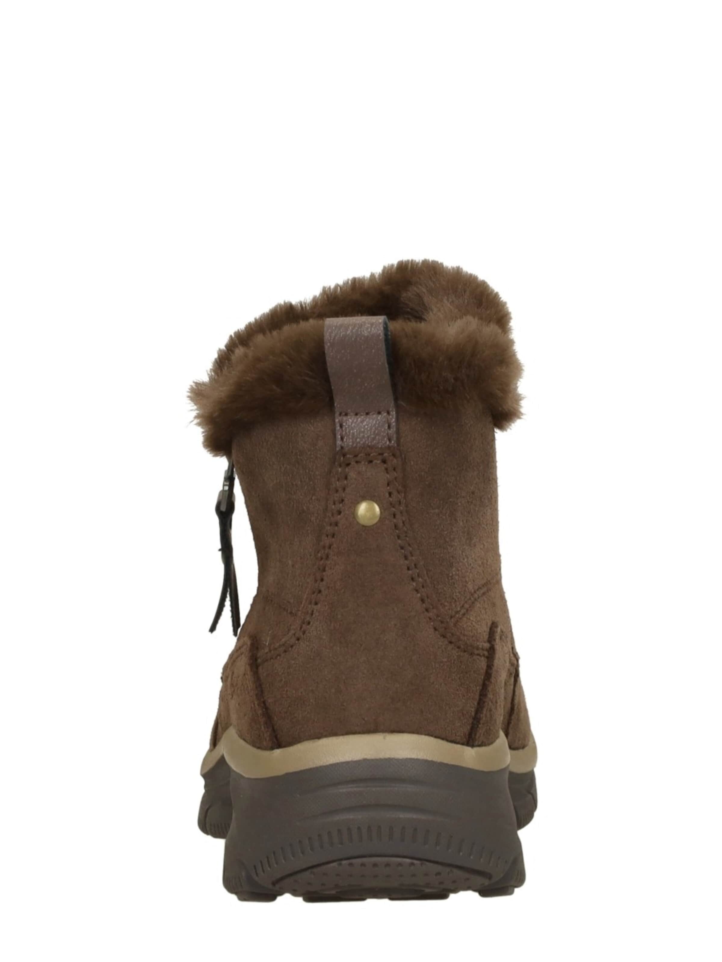 Boots 'Relaxed Fit: Easy Going - Cool Zip!' SKECHERS en marron