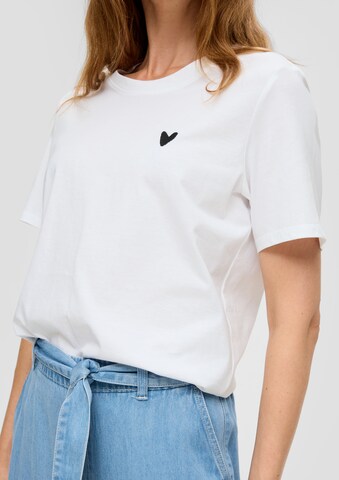 s.Oliver T-Shirt in Weiß