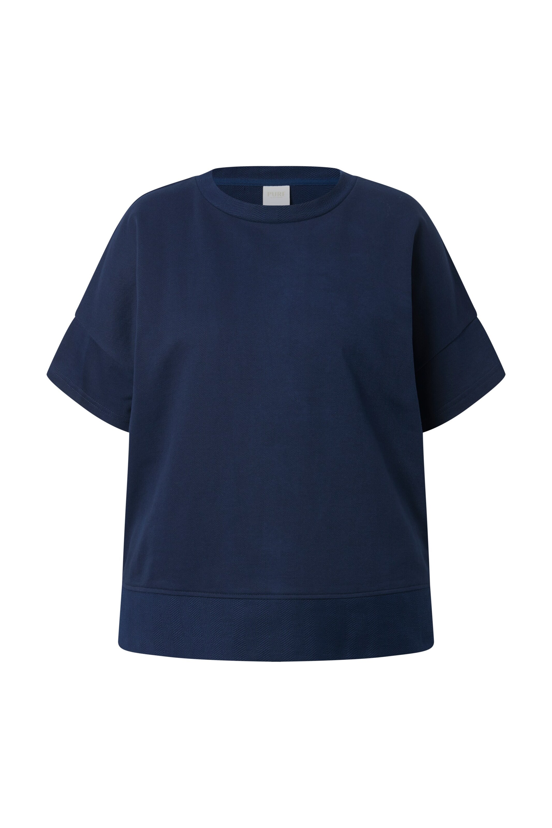 Ulla Popken Shirt in Blauw: voorkant