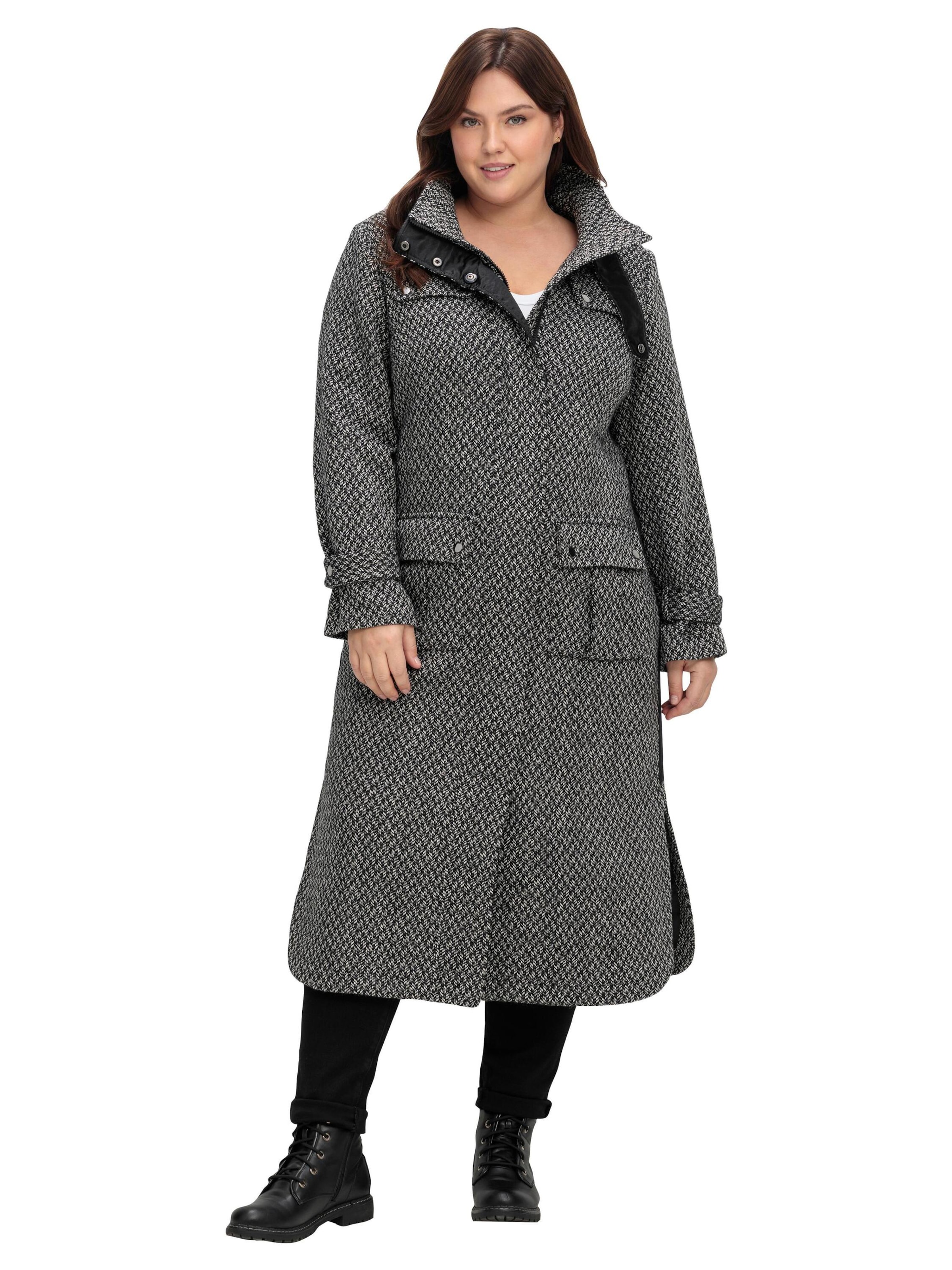 SHEEGO Välikausitakki värissä harmaa