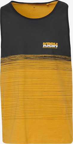 T-Shirt KOROSHI en jaune : devant